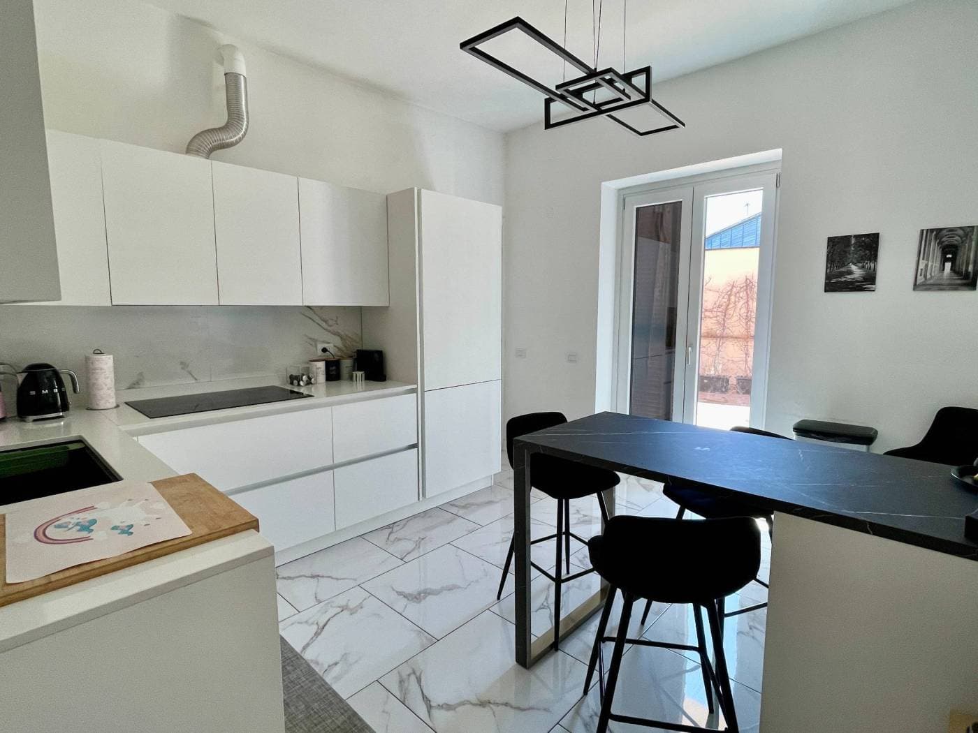 Appartamento ristrutturato con terrazza in Via di Boccea — Cucina 1