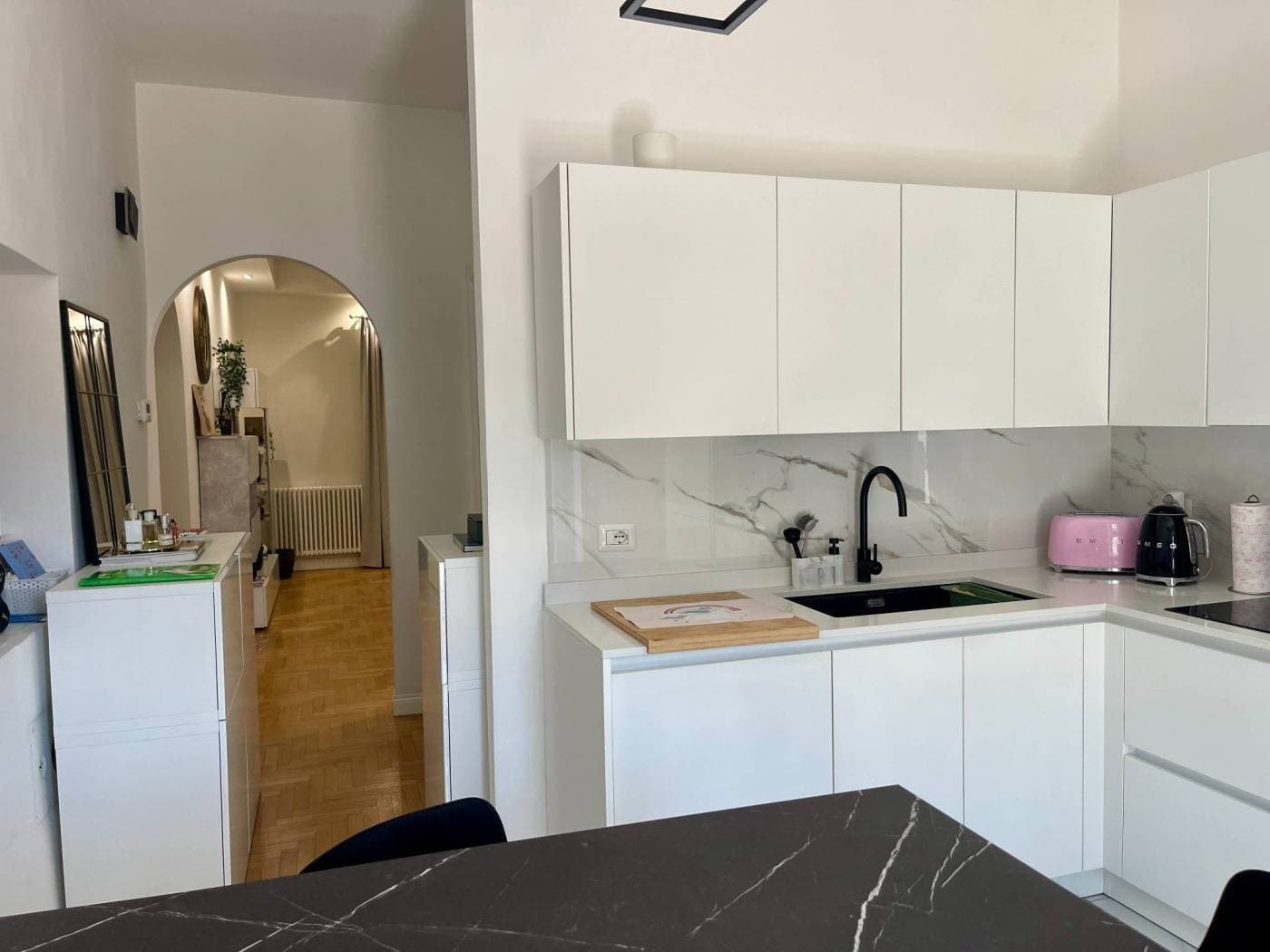 Appartamento ristrutturato con terrazza in Via di Boccea — Cucina 3