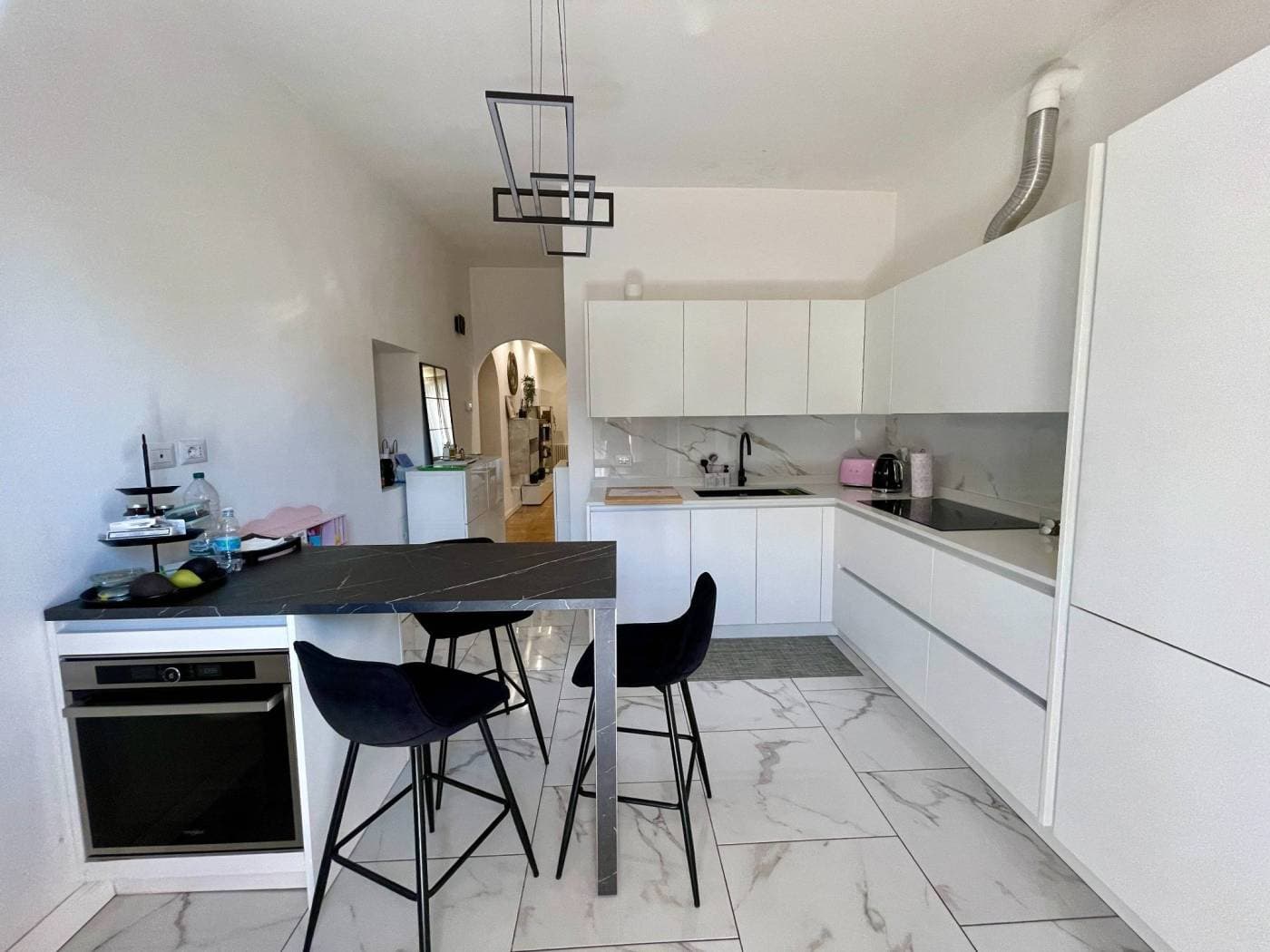 Appartamento ristrutturato con terrazza in Via di Boccea — Cucina 4