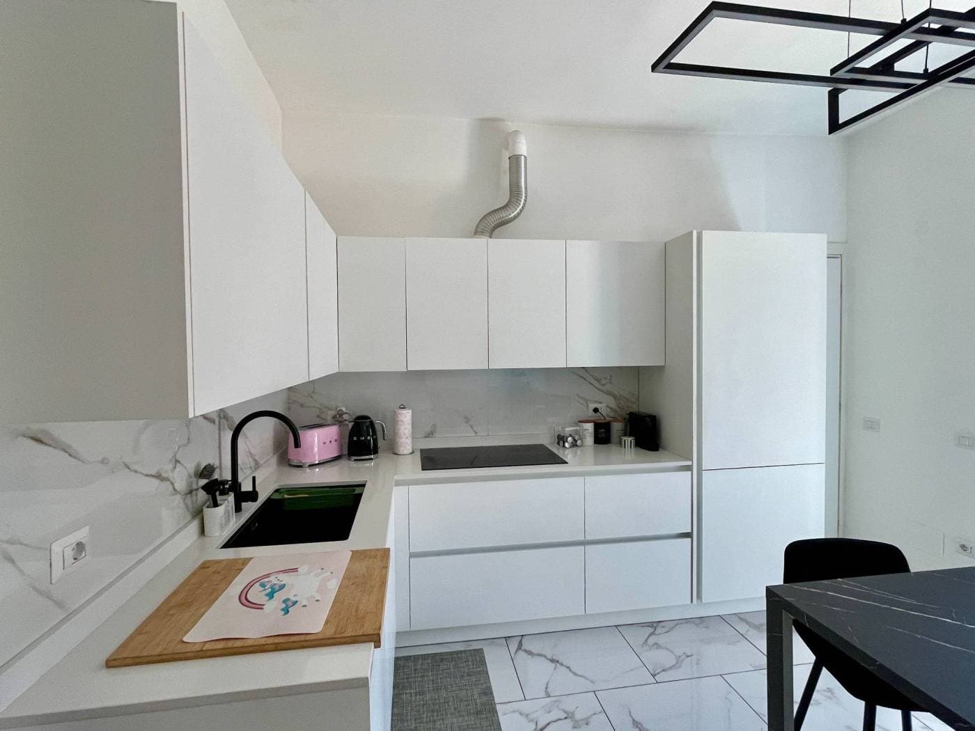 Appartamento ristrutturato con terrazza in Via di Boccea — Cucina 5