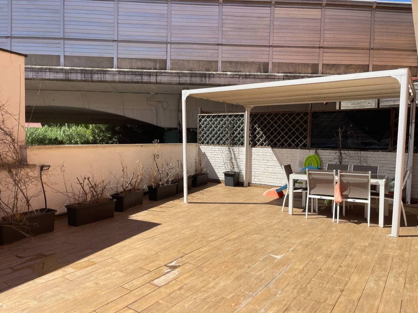 Appartamento ristrutturato con terrazza in Via di Boccea — Terrazza e balcone 3