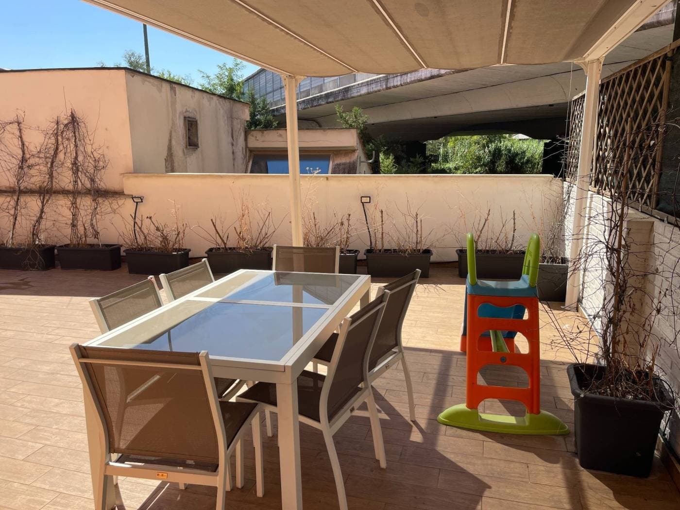 Appartamento ristrutturato con terrazza in Via di Boccea — Terrazza e balcone 4