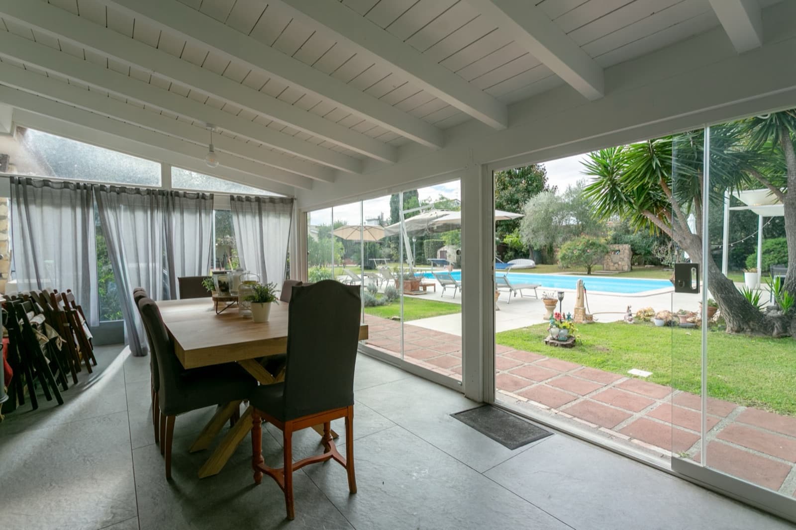 Villa con dependance, piscina e parco privato